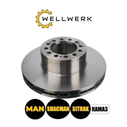 Диск тормозной задний WW3502006