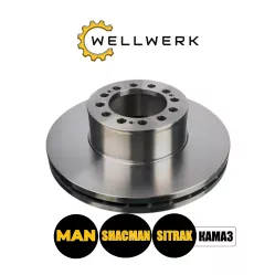 Диск тормозной задний WW3502006